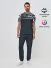 Мужская пижама с брюками / Камуфляж 2.0