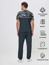 Мужская пижама с брюками / Камуфляж 2.0
