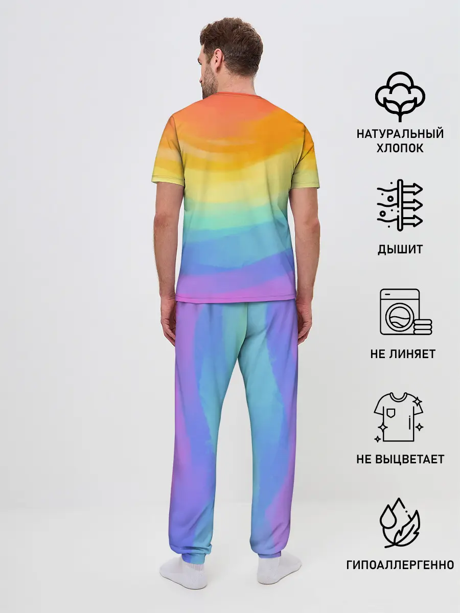 Мужская пижама с брюками / Рита Зик | Тока Бока