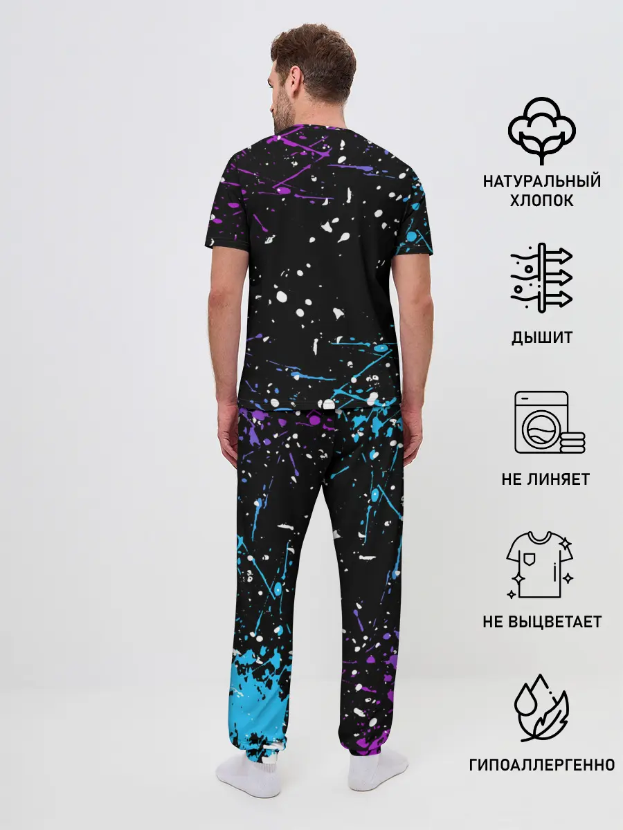 Мужская пижама с брюками / The Prodigy | паук