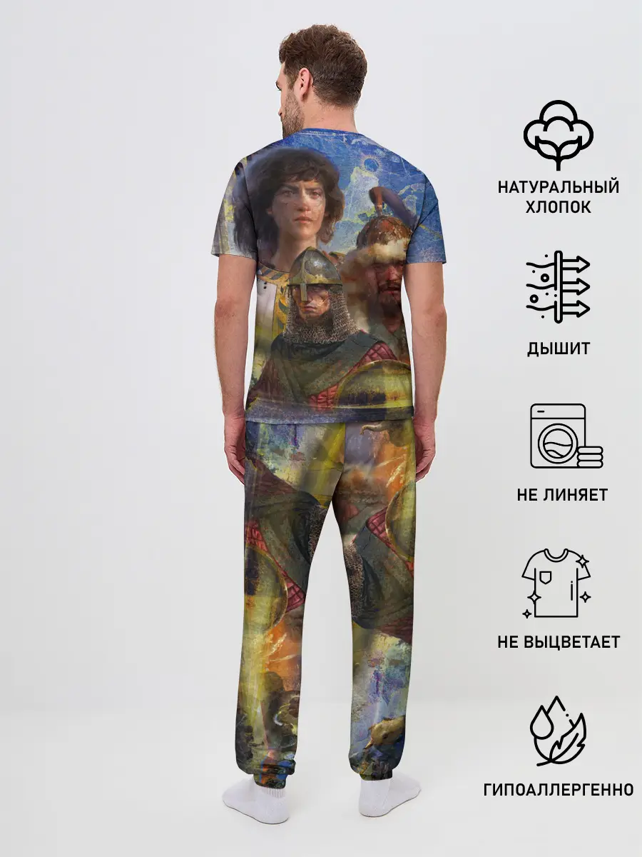 Мужская пижама с брюками / Age of Empires 4 Обложка