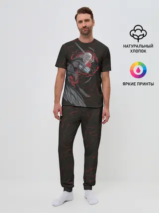 Мужская пижама с брюками / Кровь дракона и смелый Ведьмак