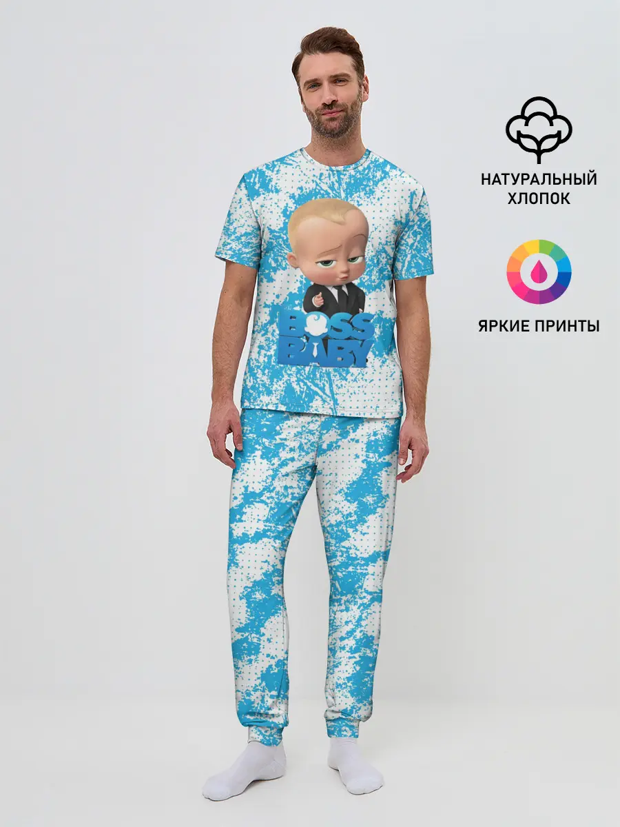 Мужская пижама с брюками / Босс Молокосос | Boss Baby