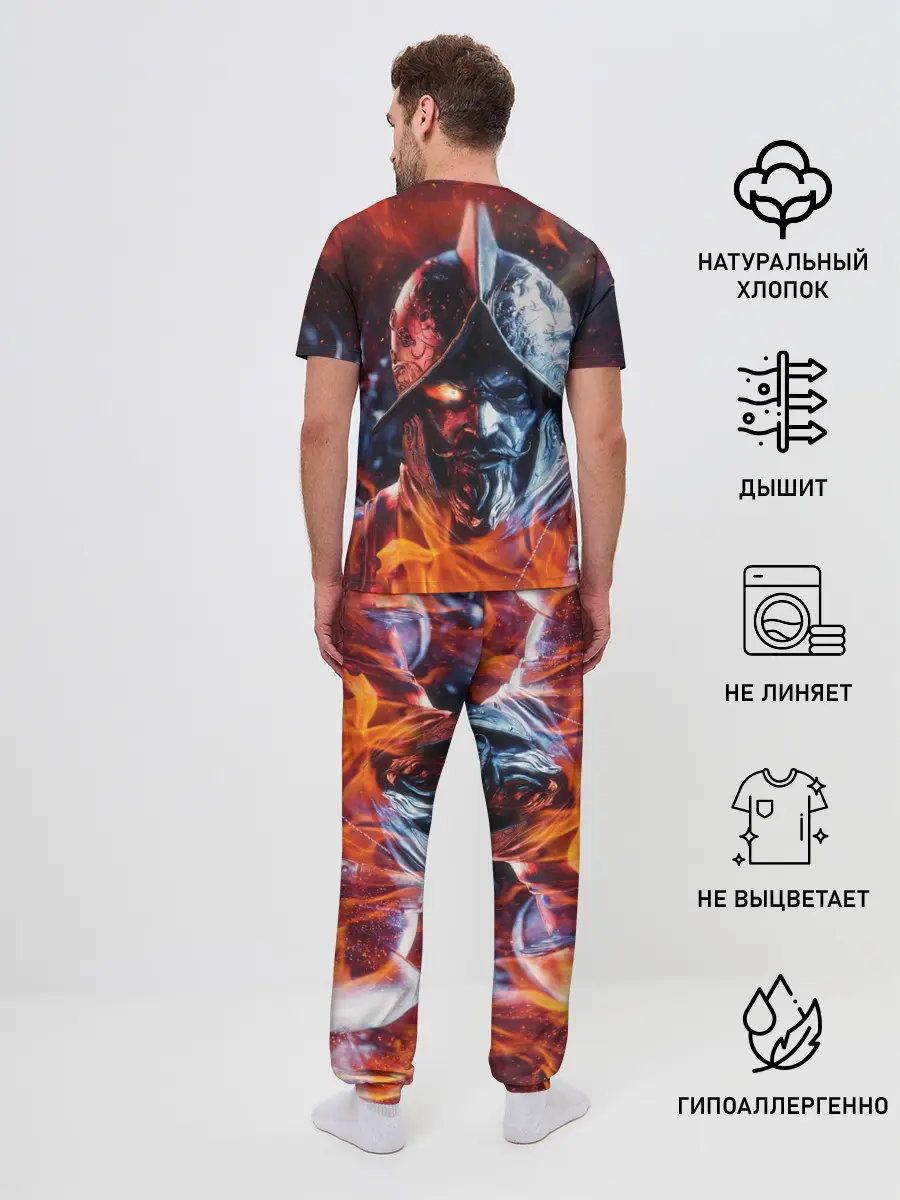 Мужская пижама с брюками / NEW WORLD / НЬЮ ВОРЛД / РЫЦАРЬ