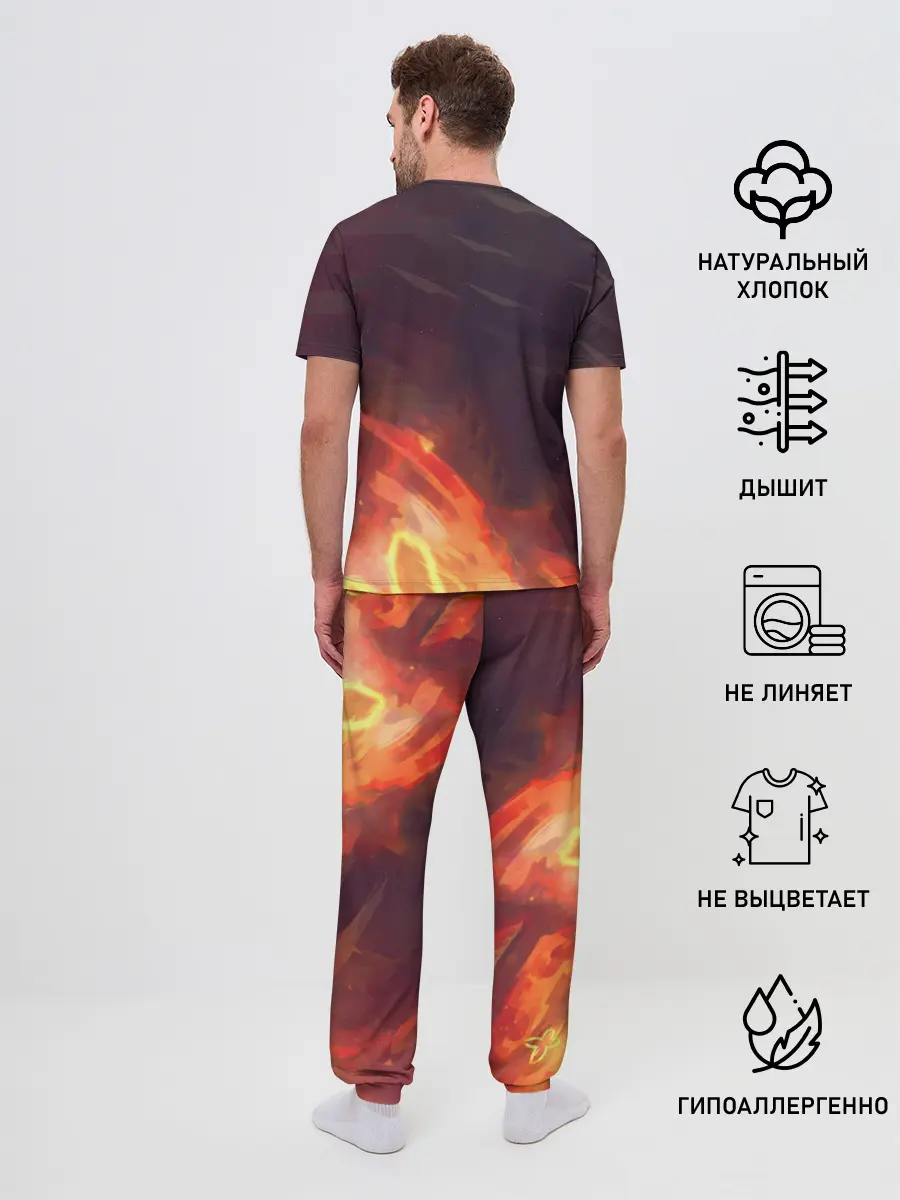 Мужская пижама с брюками / Hu Tao, Ху Тао