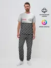 Мужская пижама с брюками / Toyota | Стальная решетка