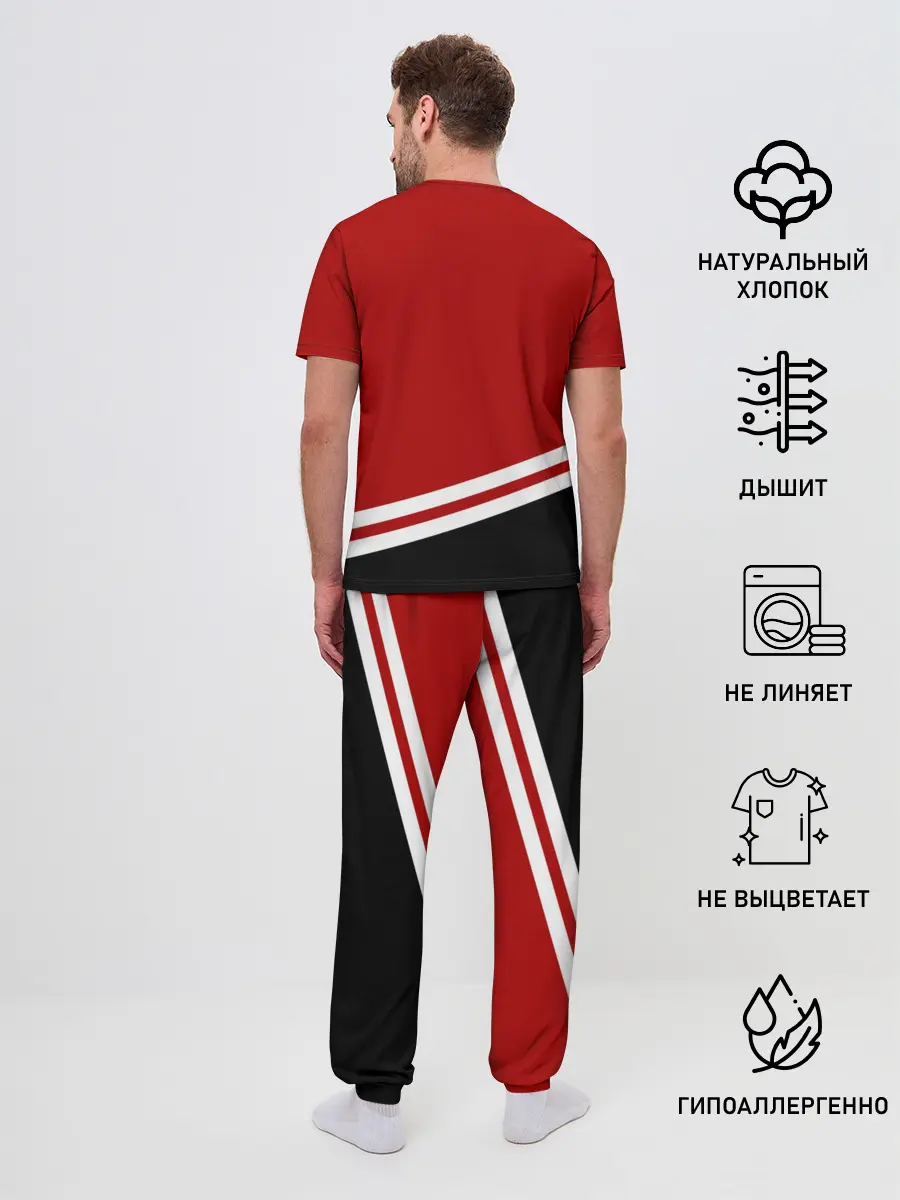 Мужская пижама с брюками / Chicago Blackhawks, NHL