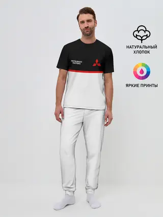 Мужская пижама с брюками / Mitsubushi | Два цвета