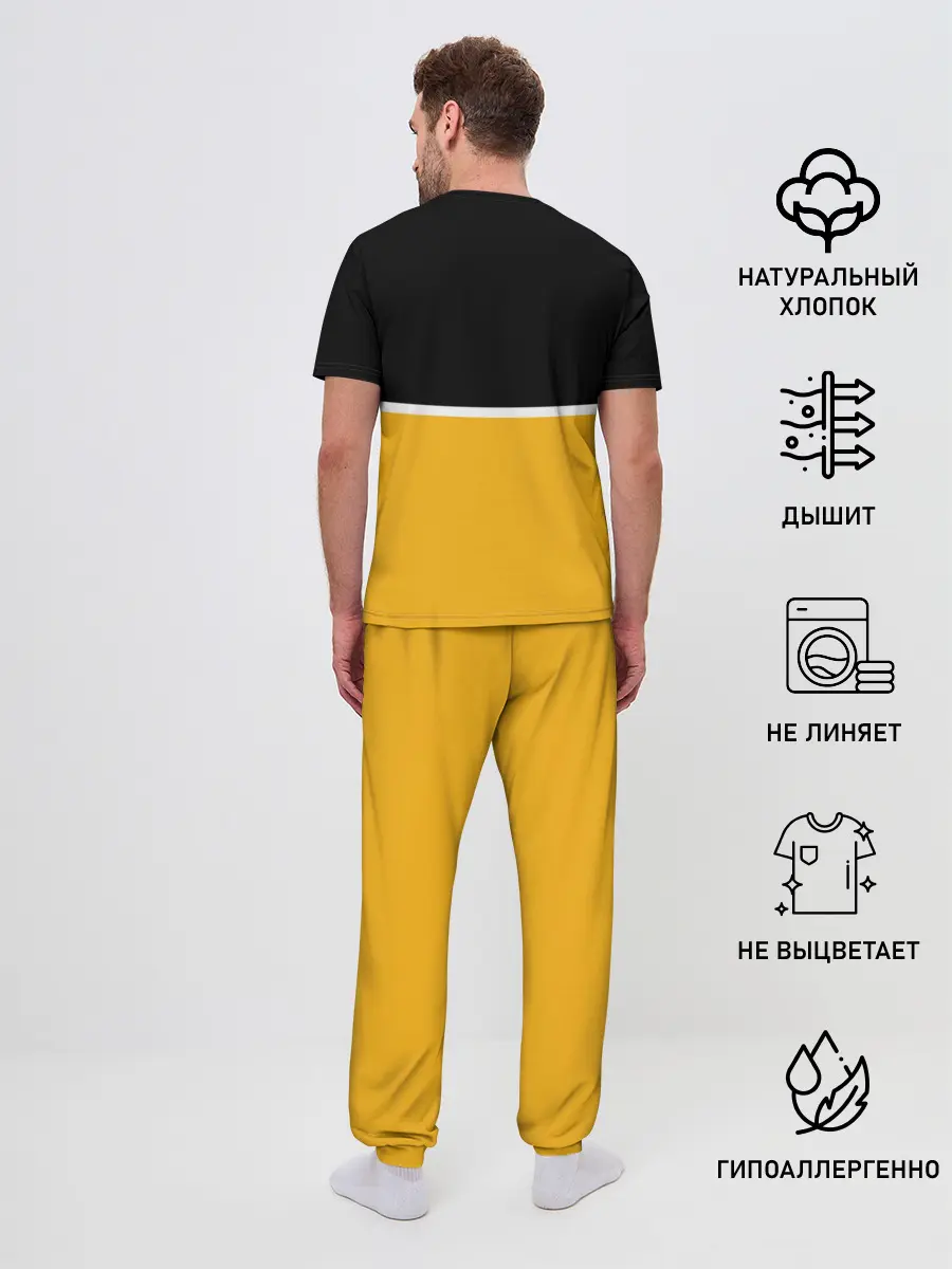 Мужская пижама с брюками / Renault | Два цвета