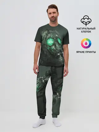 Мужская пижама с брюками / Chernobylite-маска