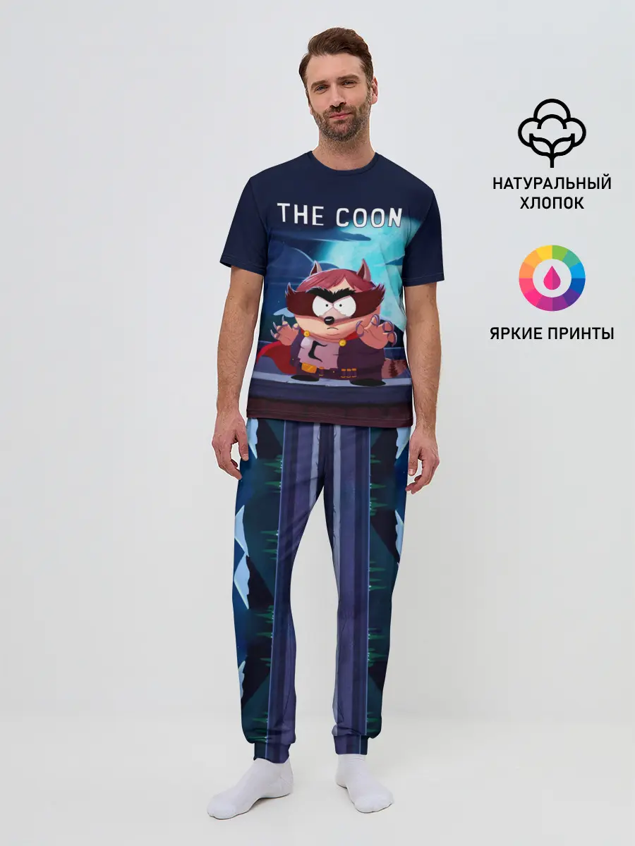 Мужская пижама с брюками / The Coon - Енот | Южный Парк