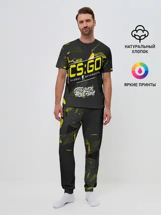 Мужская пижама с брюками / Новая эра CS:GO