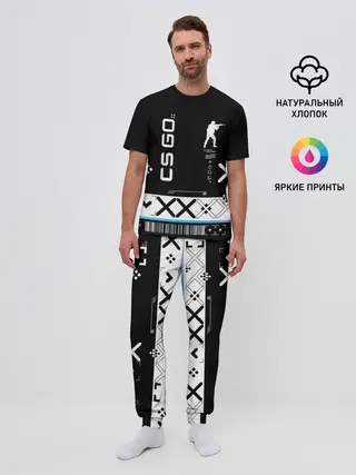 Мужская пижама с брюками / Поток информации | СS:GO