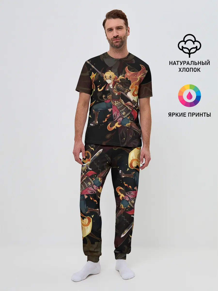 Мужская пижама с брюками / ТОМА | THOMA | ИНАДЗУМА