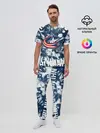 Мужская пижама с брюками / Коламбус Блю Джекетс, Columbus Blue Jackets