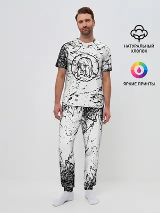 Мужская пижама с брюками / velial squad / velial pharaoh