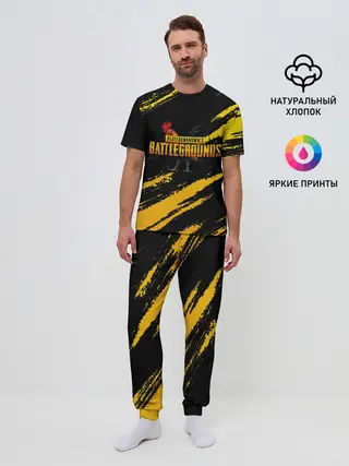 Мужская пижама с брюками / Playerunknowns Battlegrounds: Петух.