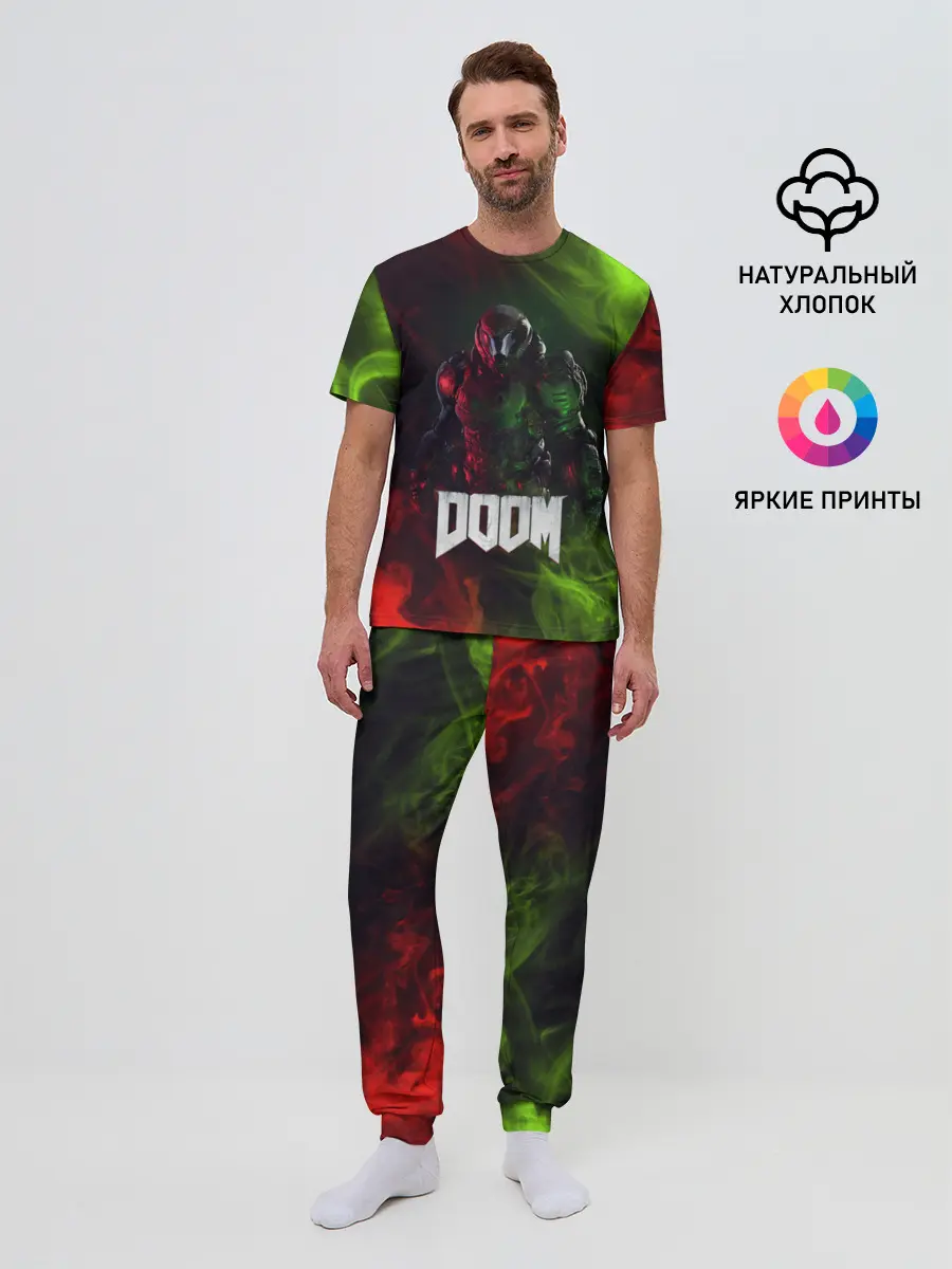 Мужская пижама с брюками / Doomguy | Doom