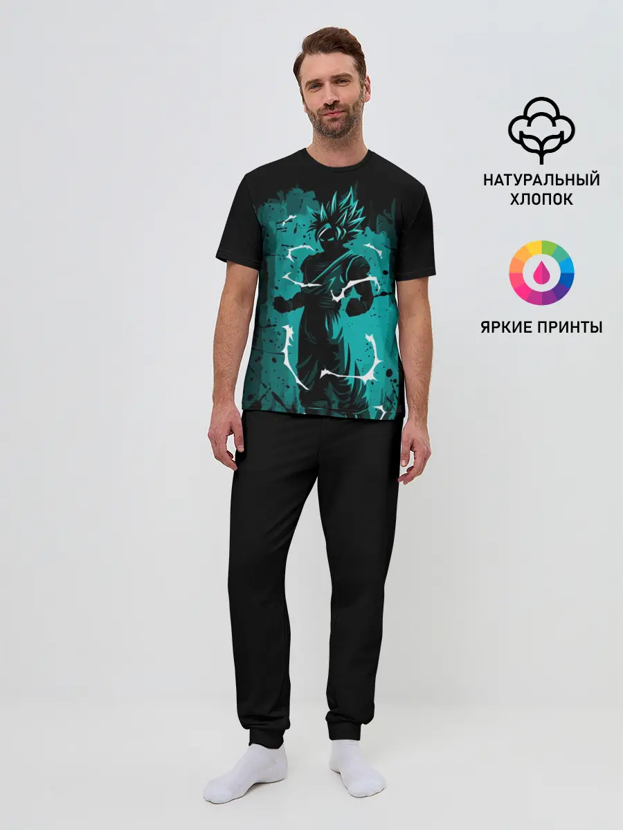 Мужская пижама с брюками / Ultra Goku, Гоку
