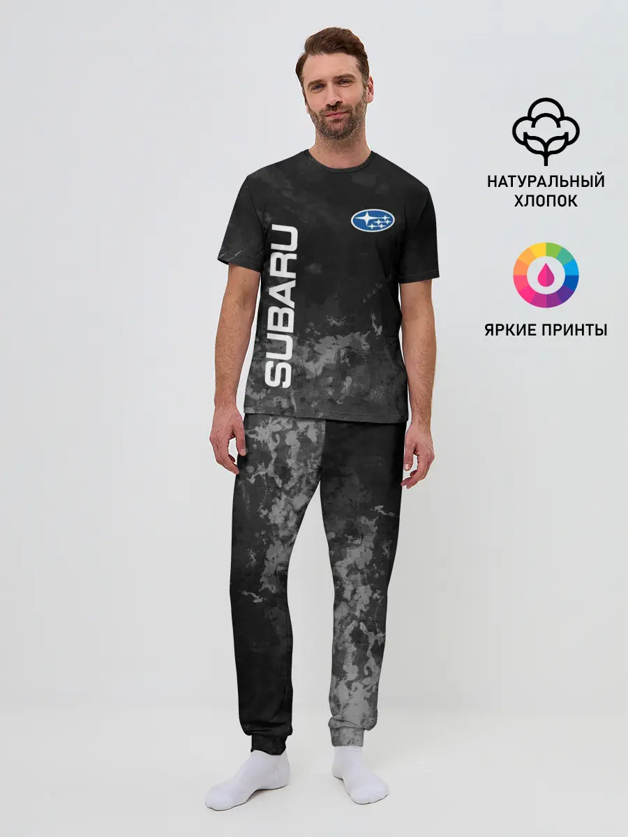Мужская пижама с брюками / Субару, Subaru