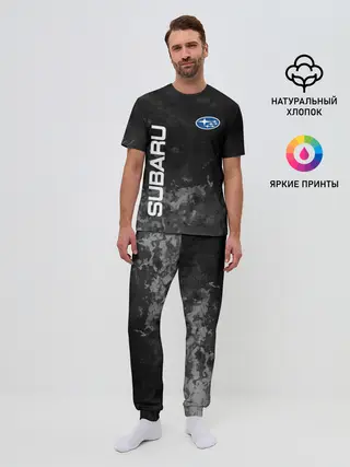 Мужская пижама с брюками / Субару, Subaru