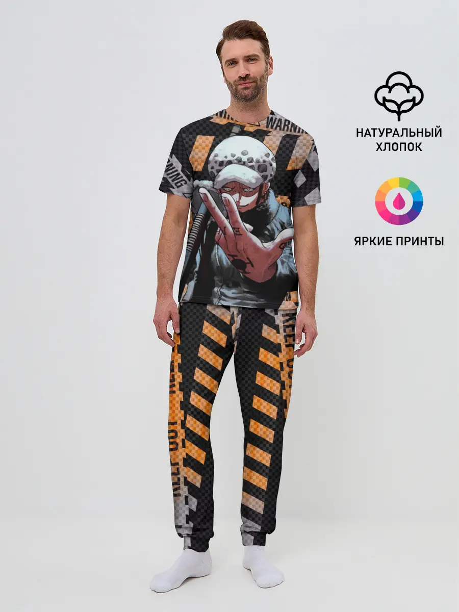 Мужская пижама с брюками / Трафальгар Ло особо опасен