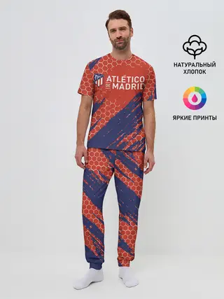 Мужская пижама с брюками / Atletico Madrid: Football Club.