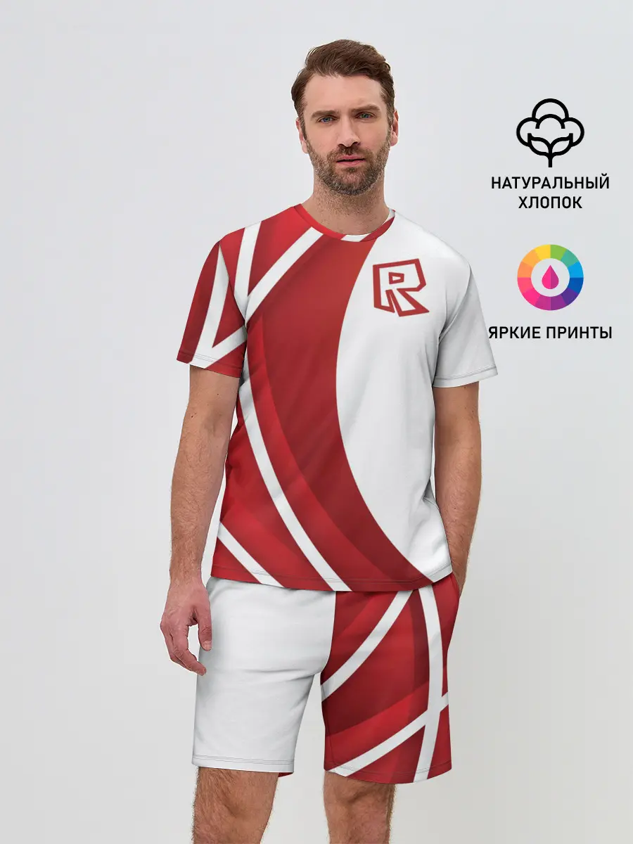 Мужской костюм с шортами / Роблокс