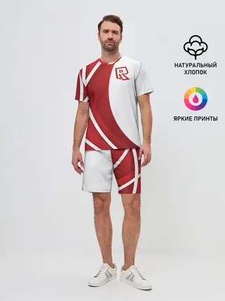 Мужской костюм с шортами / Роблокс