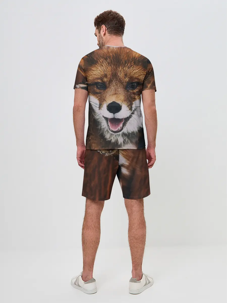 Мужской костюм с шортами / Лисичка