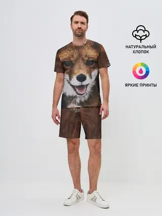 Мужской костюм с шортами / Лисичка