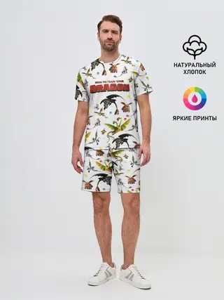 Мужской костюм с шортами / Как приручить дракона