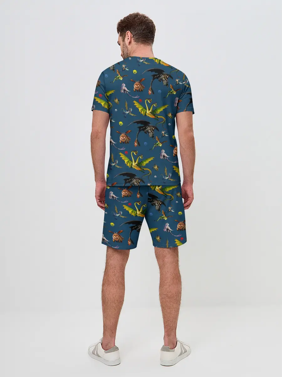 Мужской костюм с шортами / Как приручить дракона