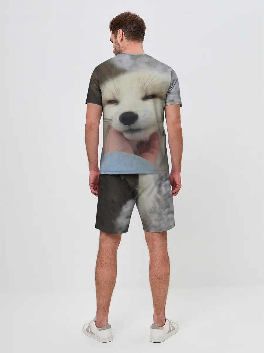 Мужской костюм с шортами / Лисенок