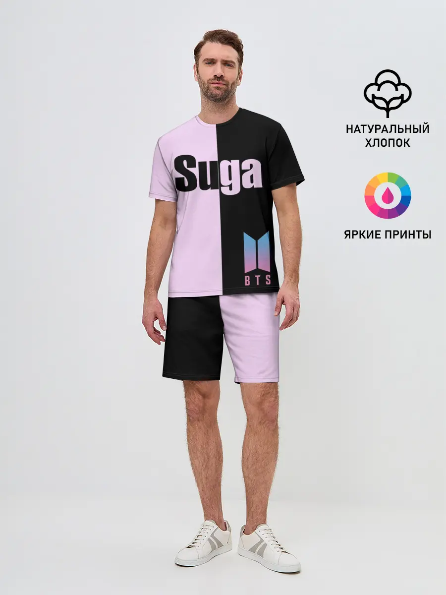 Мужской костюм с шортами / BTS Suga