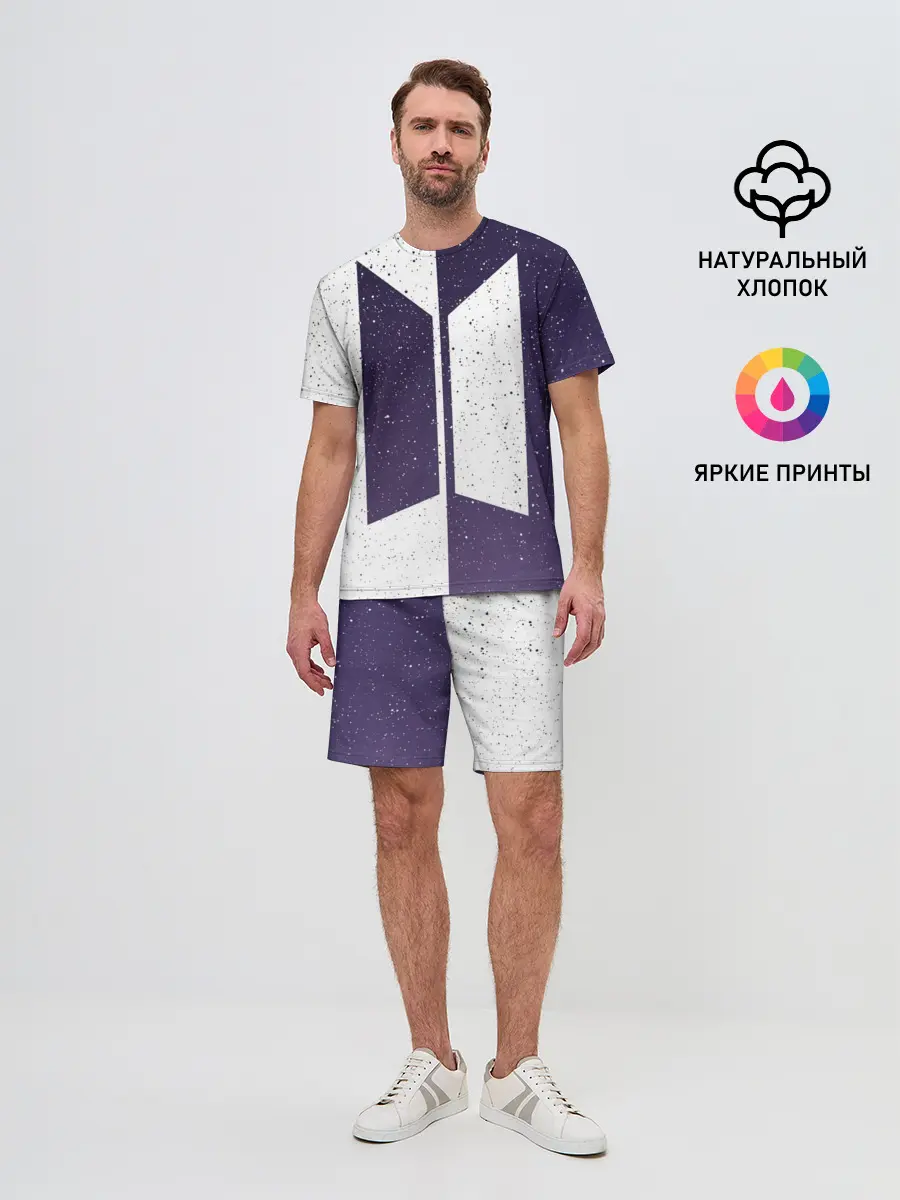 Мужской костюм с шортами / BTS STARS