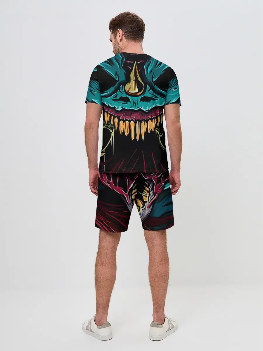 Мужской костюм с шортами / CS GO hyper beast skin