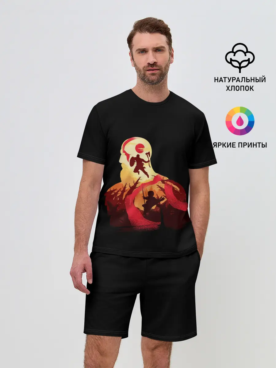 Мужской костюм с шортами / God of War