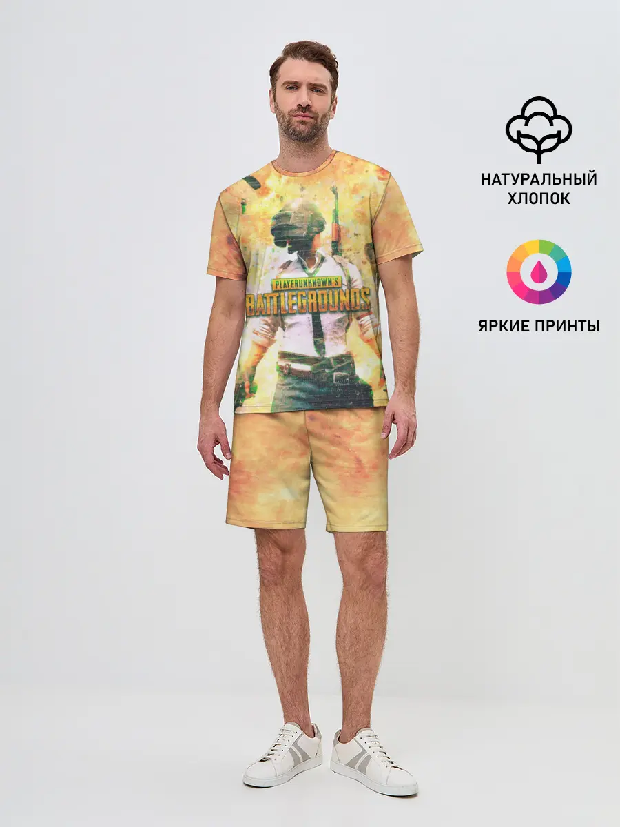 Мужской костюм с шортами / Playerunknowns battlegrounds