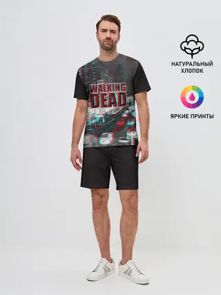 Мужской костюм с шортами / the walking dead glitch