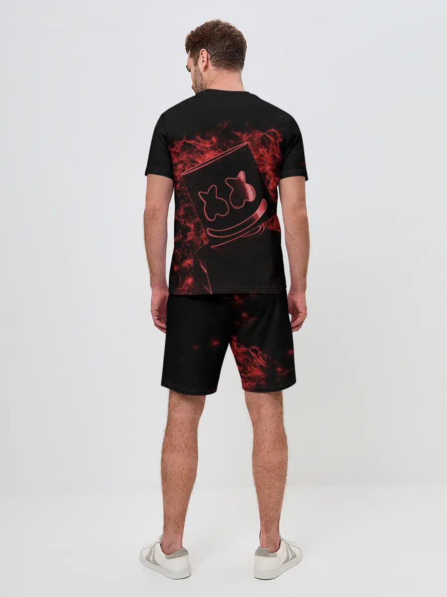 Мужской костюм с шортами / Marshmello