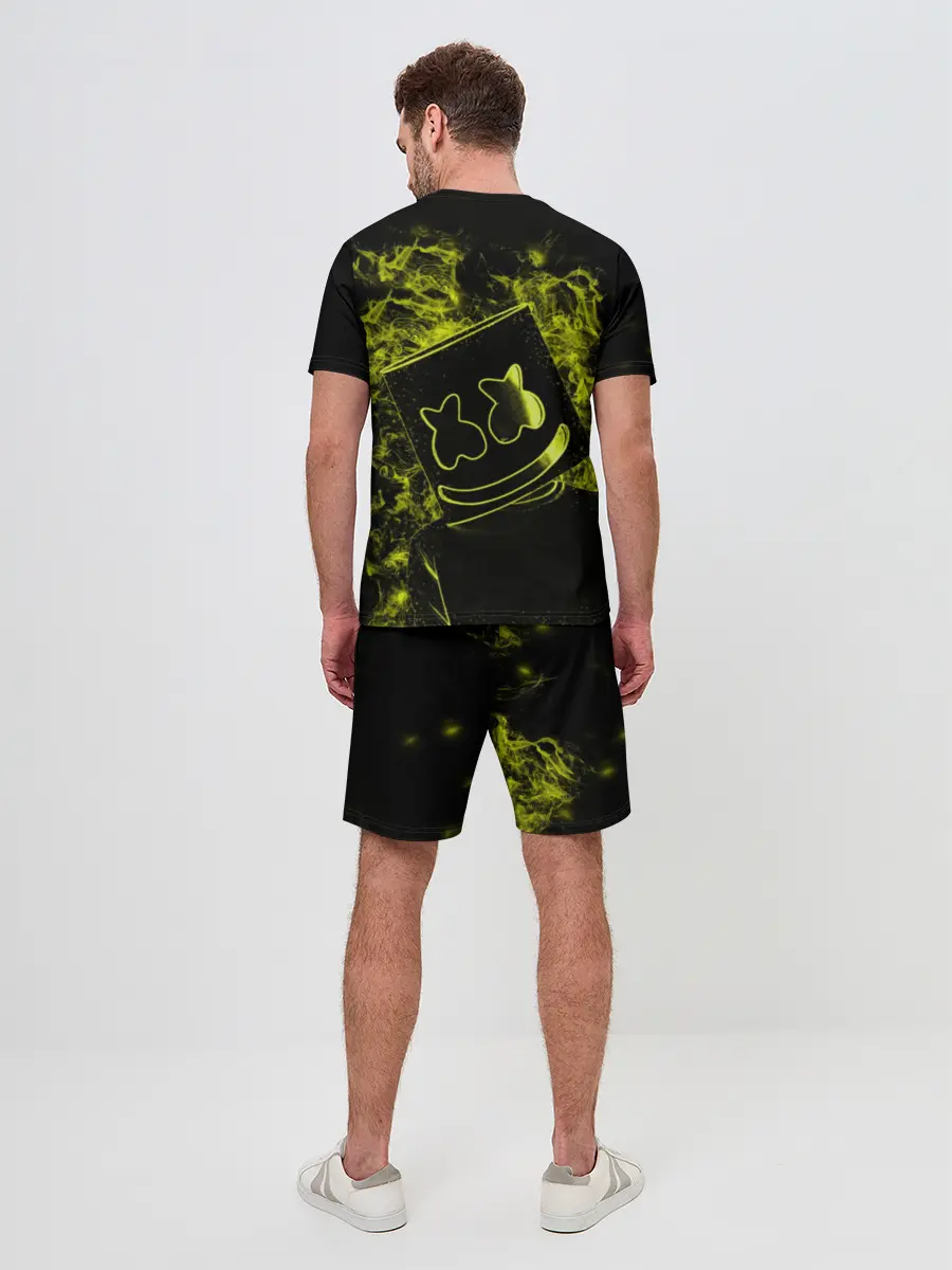 Мужской костюм с шортами / Marshmello