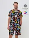 Мужской костюм с шортами / ЛОГО ФУТБОЛЬНЫХ КОМАНД