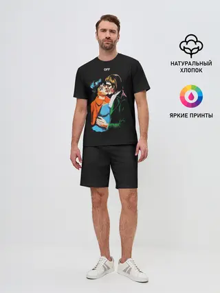 Мужской костюм с шортами / OFF-FACE