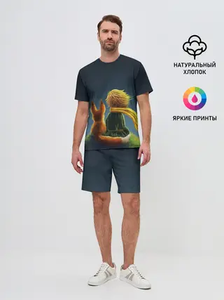 Мужской костюм с шортами / Маленький принц с лисой