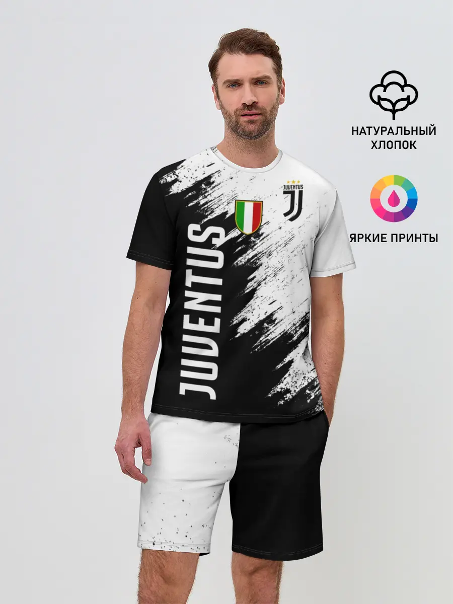 Мужской костюм с шортами / Ювентус