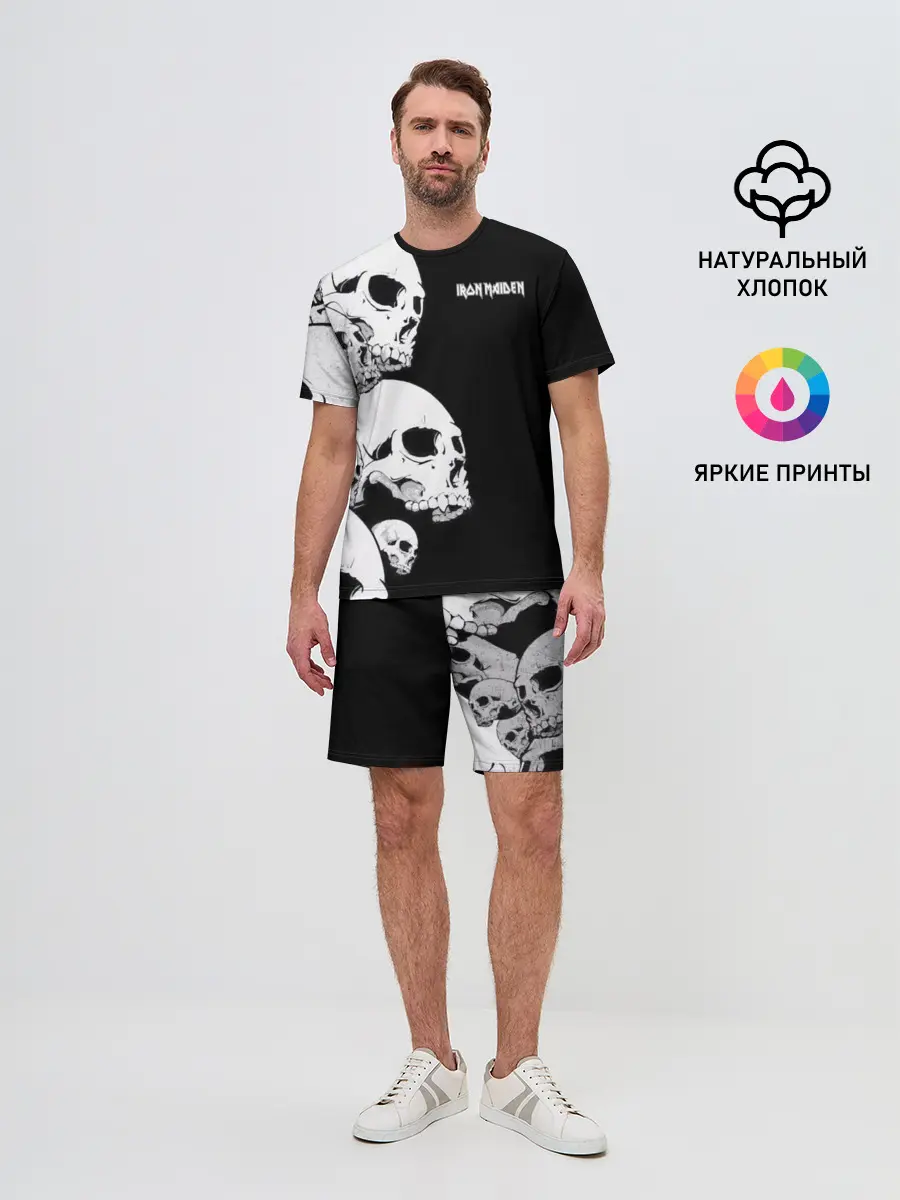 Мужской костюм с шортами / IRON MAIDEN | АЙРОН МАЙДЕН