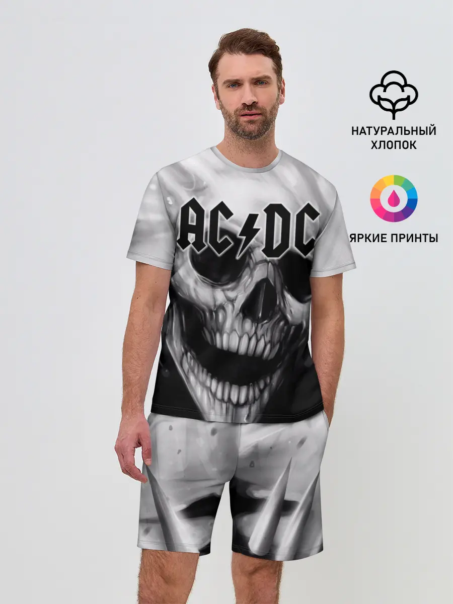 Мужской костюм с шортами / AC/DC