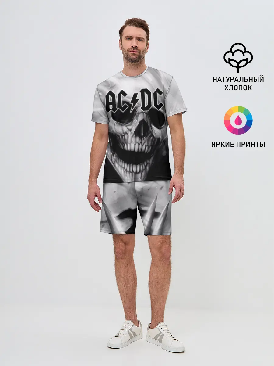 Мужской костюм с шортами / AC/DC