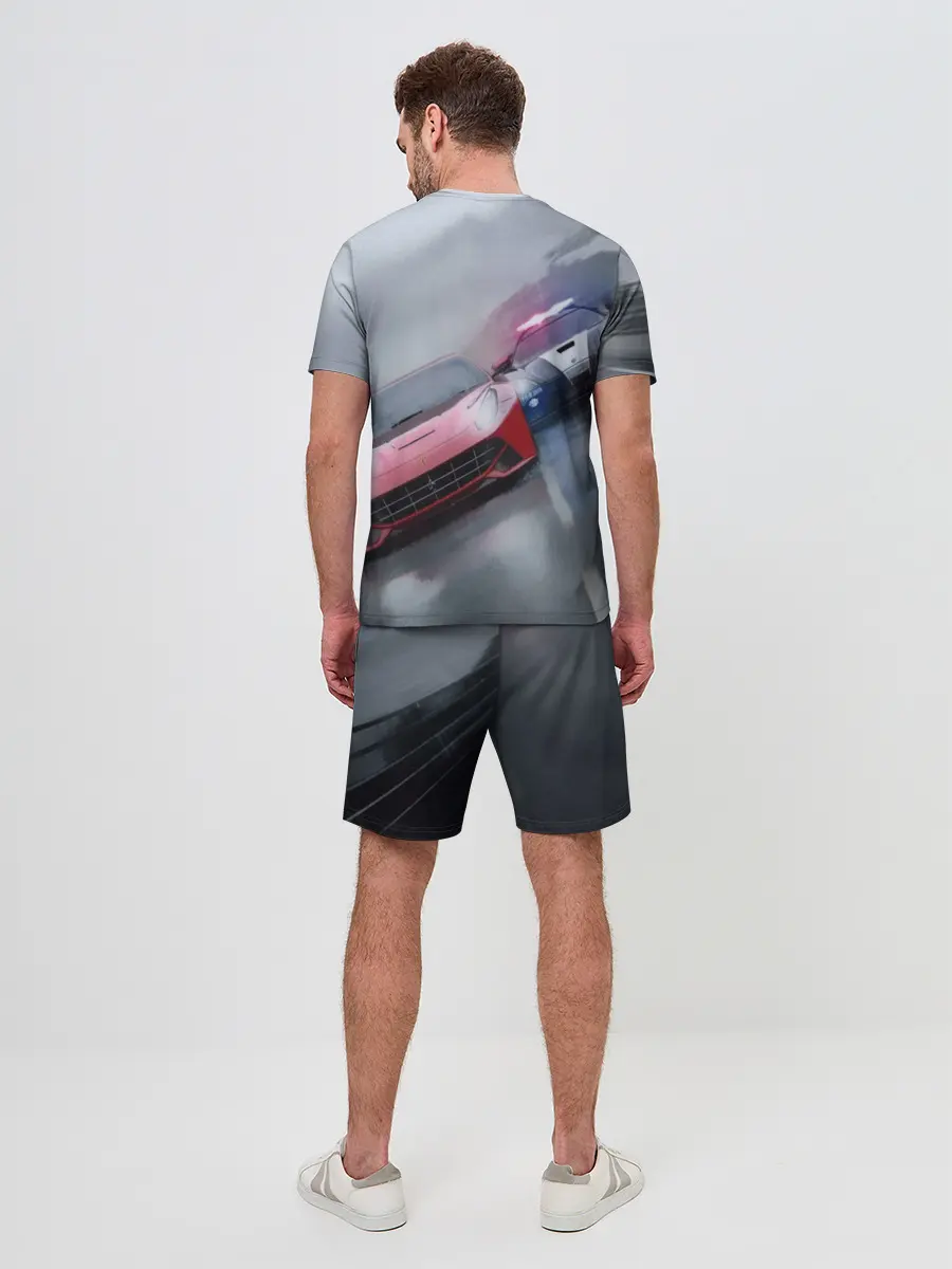 Мужской костюм с шортами / NEED FOR SPEED